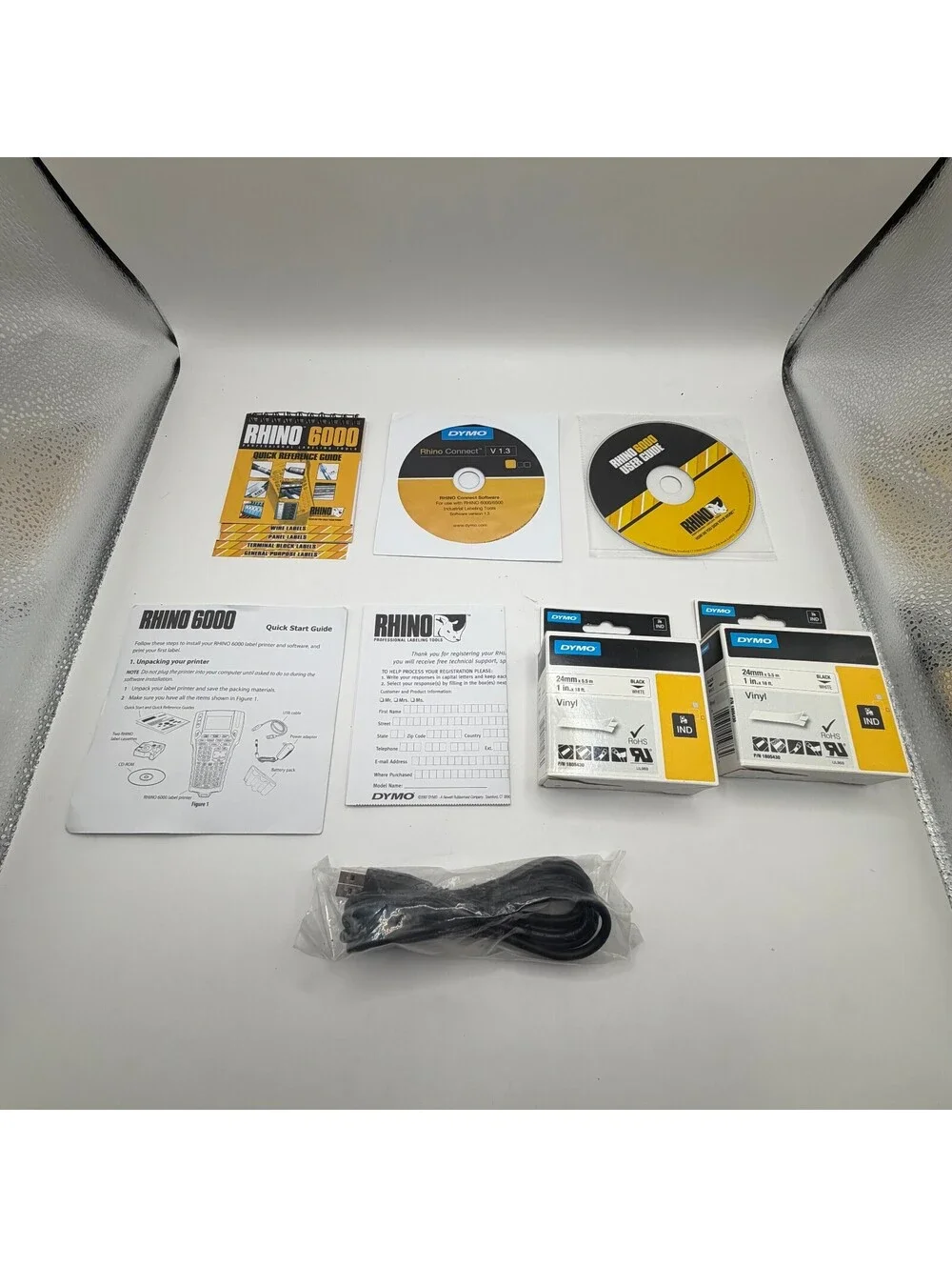 Dymo Rhino 6000 Professional Labeling Tool w/Case